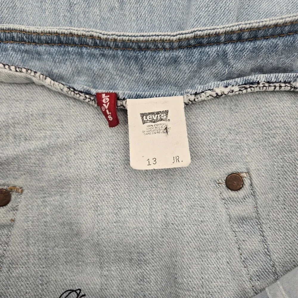 Vintage Levis Light ï Denim Skirt